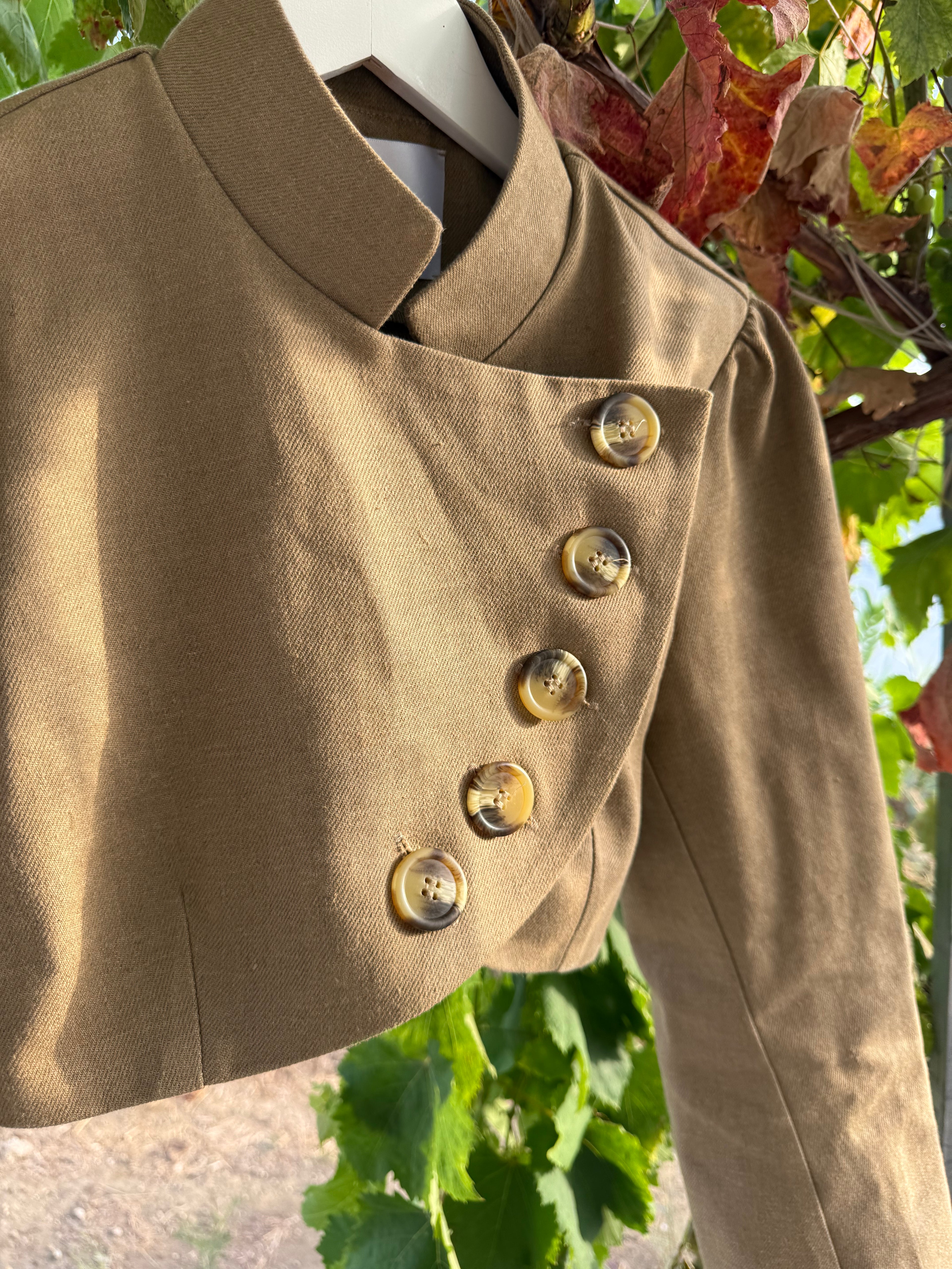 The button up bolero jacket